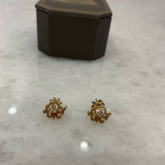 Juicy Couture Diamond stud earrings - Picture 4 of 6